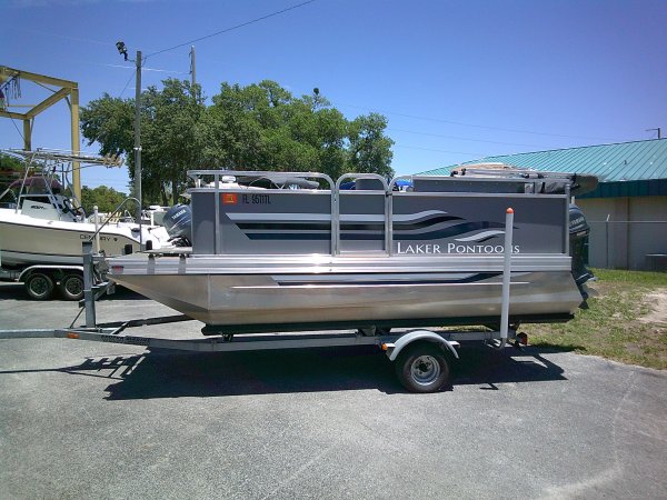 Used 2022 Playcraft Laker 14' Minitoon. for sale 2022 Playcraft Laker 14' Minitoon. for sale in INVERNESS, FL